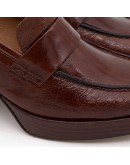 Angel Alarcon Δερμάτινα Loafers Καφέ 23524
