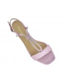 Δερμάτινα πέδιλα φλάτ ροζ Anastasia shoes 14