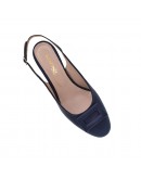 Anastasia Shoes Δερμάτινες Γόβες Μπλε 3645