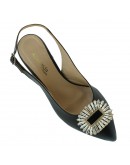 Anastasia shoes Δερμάτινες Γόβες Μαύρες 3738
