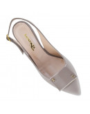 Anastasia Shoes Δερμάτινες Γόβες Nude 3700