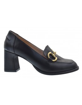 Γόβες δερμάτινες μαύρες Anastasia shoes 4522