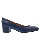 Anastasia Shoes Δερμάτινες Γόβες Μπλε 3642