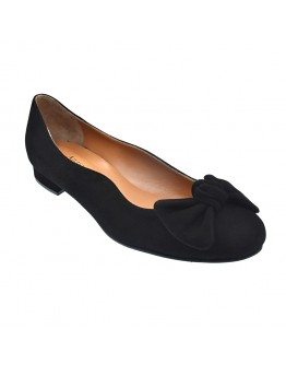 Δερμάτινες μπαλαρίνες μαύρες Anastasia shoes 3623