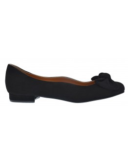 Δερμάτινες μπαλαρίνες μαύρες Anastasia shoes 3623