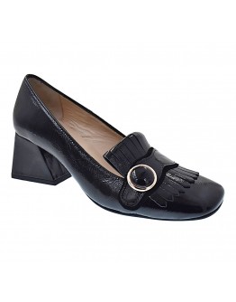 Anastasia Shoes Δερμάτινες Γόβες Μαύρες 1023