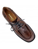 Anastasia Shoes Δερμάτινα Μοκασίνια Καφέ 1225