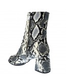 Anastasia shoes Δερμάτινα Μποτάκια Snake Print 424