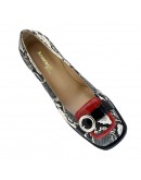 Anastasia Shoes Δερμάτινες Γόβες Snake Print 1525