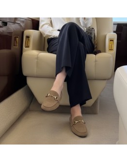 BiBiLou Δερμάτινα Loafers Μπεζ 81433