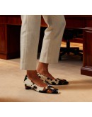 BiBiLou Δερμάτινες Γόβες Cow Print 81551