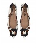 BiBiLou Δερμάτινες Γόβες Cow Print 81551