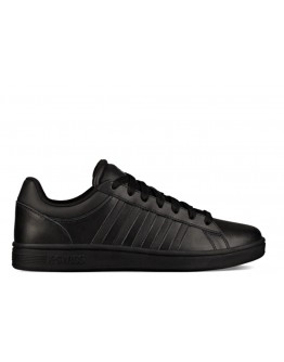 Sneakers δερμάτινα μαύρά K-Swiss 010