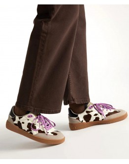 D Franklin Δερμάτινα Sneakers Cow 387009