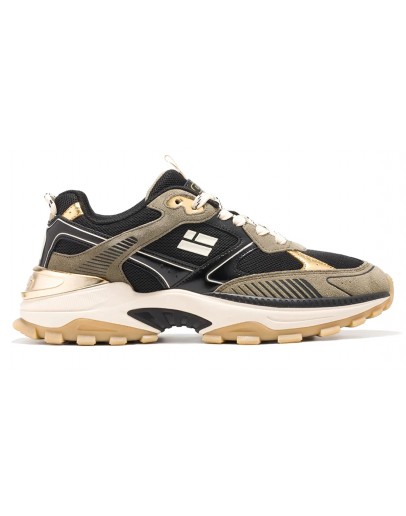 DFranklin  Sneakers Μαύρο-Χρυσό-347