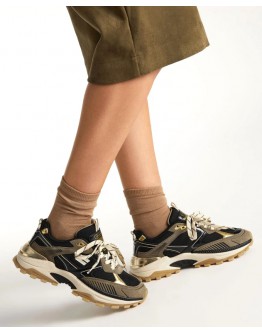 DFranklin  Sneakers Μαύρο-Χρυσό-347