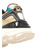 DFranklin Δερμάτινα Sneakers Χρυσά 347