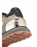 DFranklin Δερμάτινα Sneakers Χρυσά 801