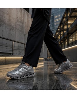 D.Franklin Sneakers Γκρι Gunmetal 401005