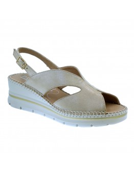 Dchicas Δερμάτινες Πλατφόρμες Μπεζ 5736