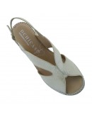 Dchicas Δερμάτινες Πλατφόρμες Μπεζ 5736