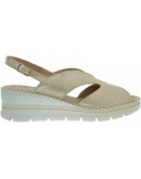 Dchicas Δερμάτινες Πλατφόρμες Μπεζ 5736