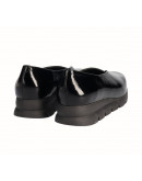 Dchicas Δερμάτινα Loafers Μαύρα 5376