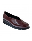 Dchicas Δερμάτινα Loafers Μπορντό 5376