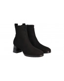 Dchicas Δερμάτινα Μποτάκια Μαύρα 5319