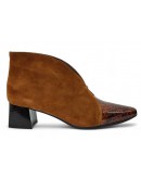 Dchicas Δερμάτινα Μποτάκια Ταμπά 4888