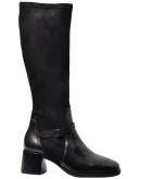 Dchicas Δερμάτινες Μπότες Μαύρες 4738