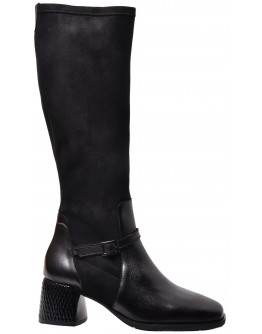 Dchicas Δερμάτινες Μπότες Μαύρες 4738