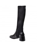 Dchicas Δερμάτινες Μπότες Μαύρες 4738