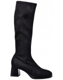 Dchicas Δερμάτινες Μπότες Μαύρες 5321