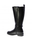 Francesco Milano Δερμάτινες Μπότες Μαύρες 06