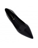 Francesco Milano Δερμάτινες Γόβες  Μαύρες - 0601