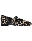 Francesco Milano Δερμάτινα Loafers Leopard Print 0409