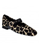 Francesco Milano Δερμάτινα Loafers Leopard Print 0409