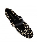 Francesco Milano Δερμάτινα Loafers Leopard Print 0409