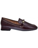 Francesco Milano Δερμάτινα Loafers Μπορντό 0406