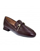 Francesco Milano Δερμάτινα Loafers Μπορντό 0406
