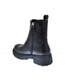 Francesco Milano Δερμάτινα Μποτάκια Μαύρα 1812