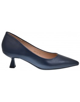 Francesco Milano Δερμάτινες Γόβες  Μπλε - 0601