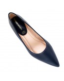 Francesco Milano Δερμάτινες Γόβες  Μπλε - 0601