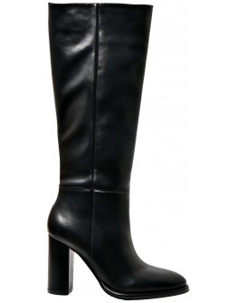 Francesco Milano Δερμάτινες Μπότες Μαύρες 3022