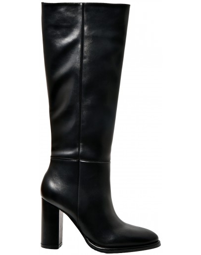 Francesco Milano Δερμάτινες Μπότες Μαύρες 3022