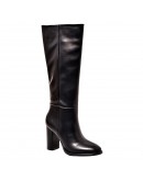 Francesco Milano Δερμάτινες Μπότες Μαύρες 3022