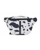 FRNC Τσάντα Μαύρη Με Animal Print 5201