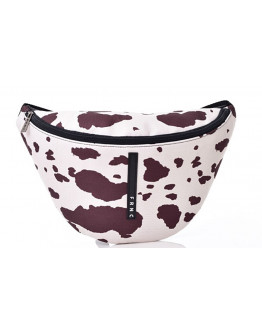 FRNC Τσάντα Καφέ Με Animal Print 5201