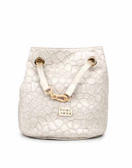 FRNC Τσάντα Πουγκί Off-White 6193